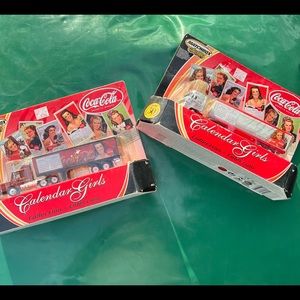 2001 Coca Cola Calender Girls Matchbox Collection